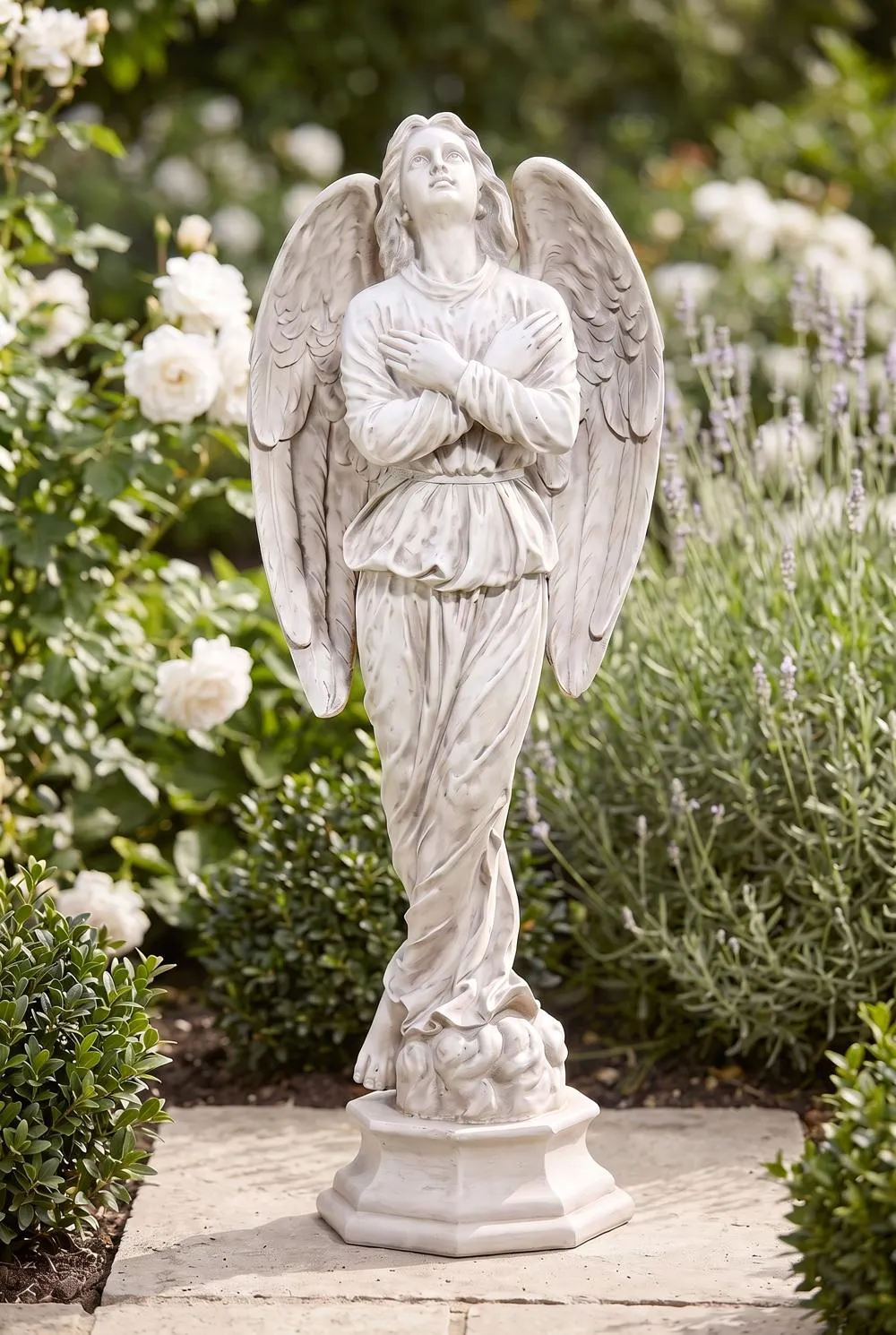 Glory Del Cielo Angel Garden Statue