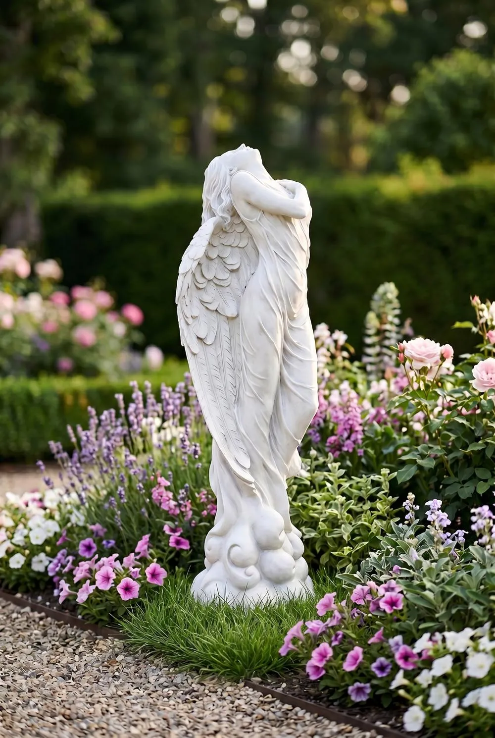Ascending Angel Statue: Estate