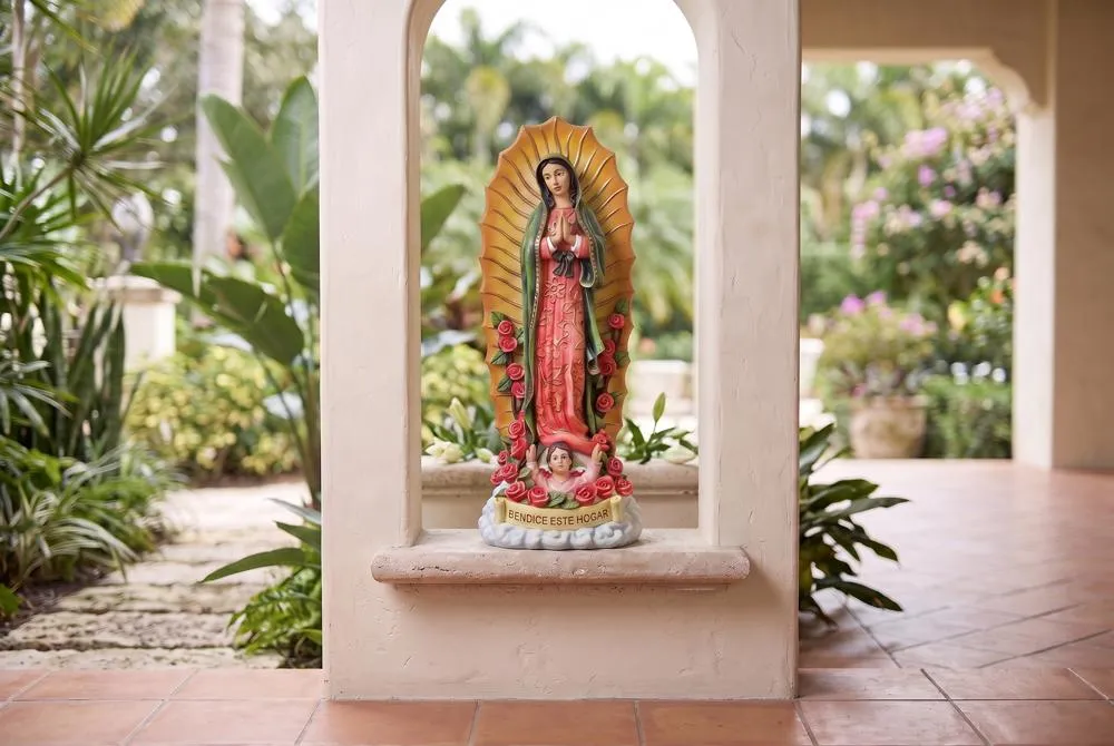 The Virgin of Guadalupe Religious Statue: Grande