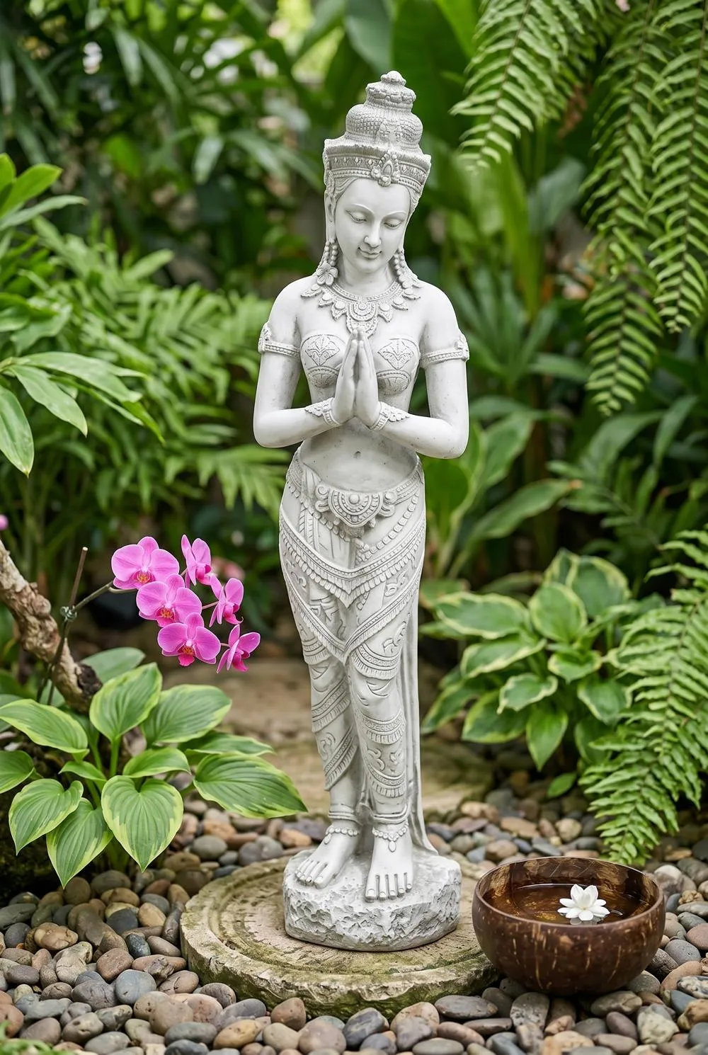 Thai Teppanom Beautiful Being Statue: Medium