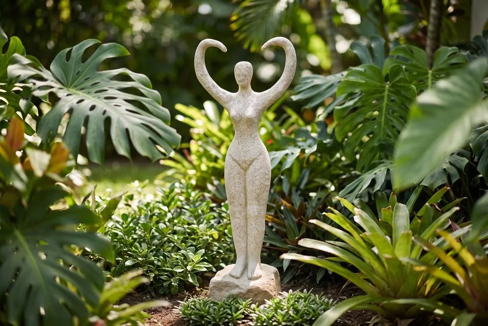 Earth Goddess Garden Statue