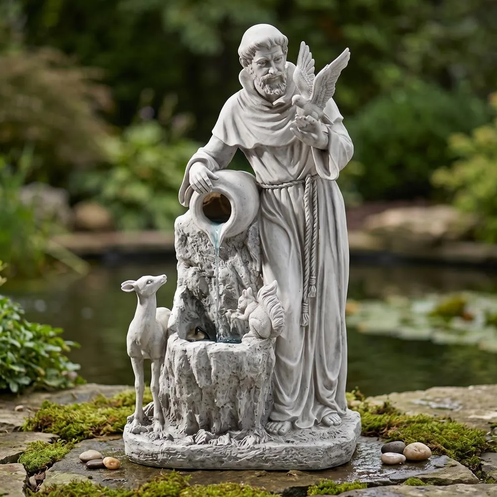 Saint Francis' Life-Giving Waters Sculptural Fountain