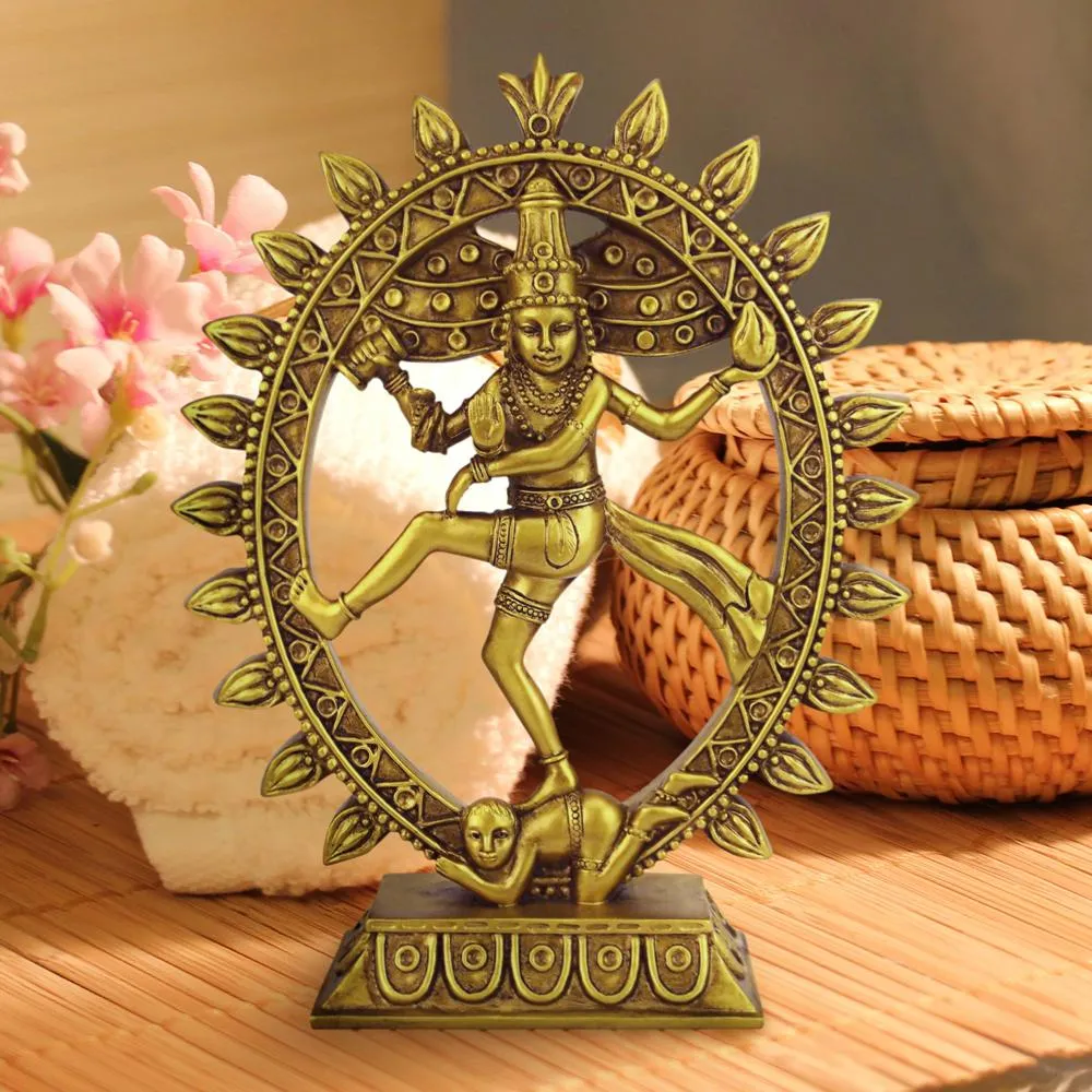 Dancing Shiva God of Cosmic Energy Statue: Small