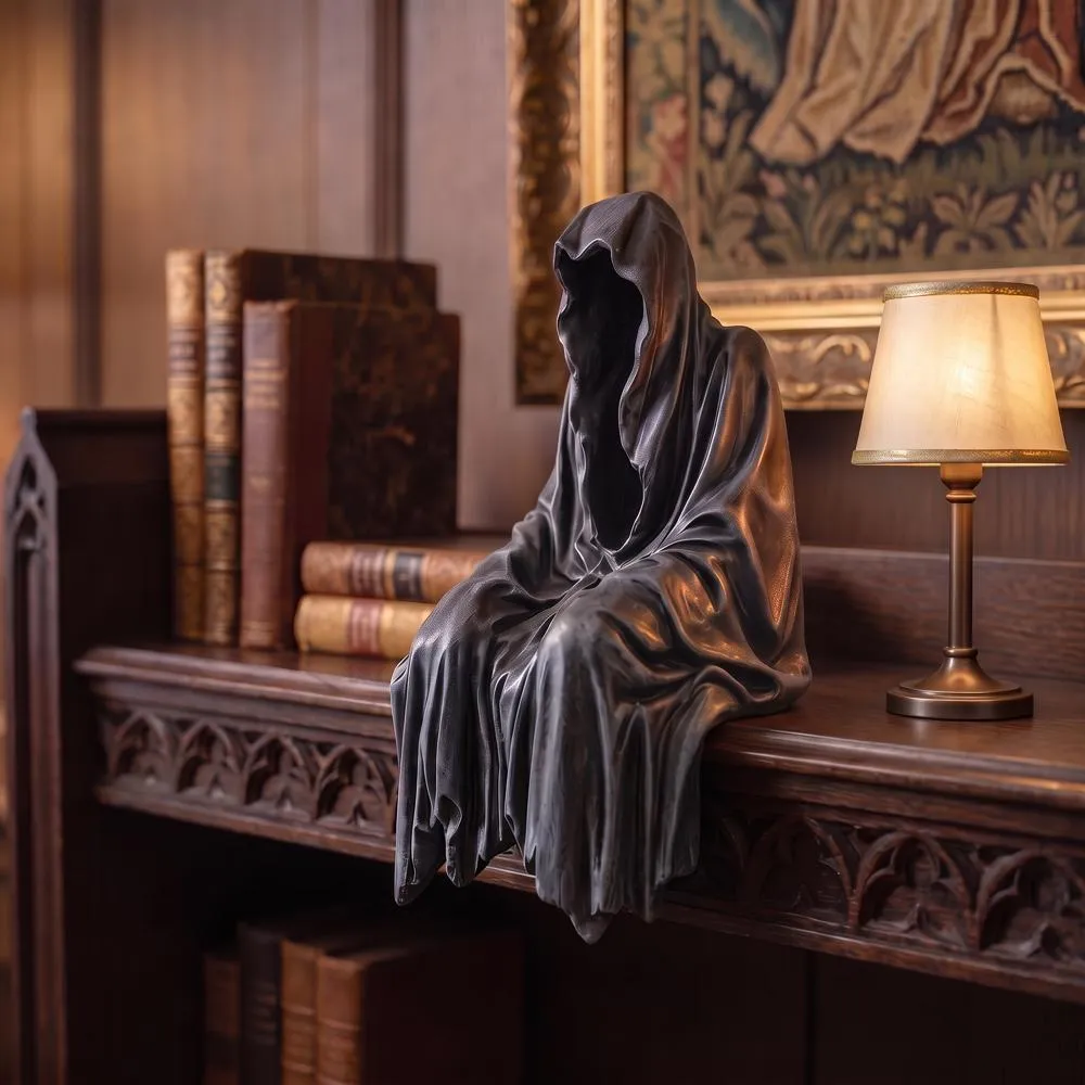 Reaping Solace the Creeper Sitting Statue: Large
