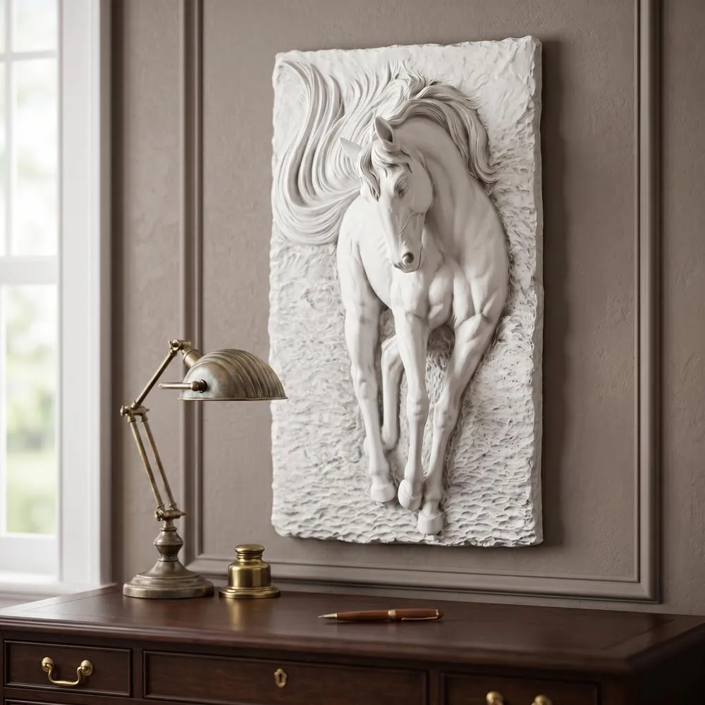 Equine Grandeur Horse Wall Sculpture