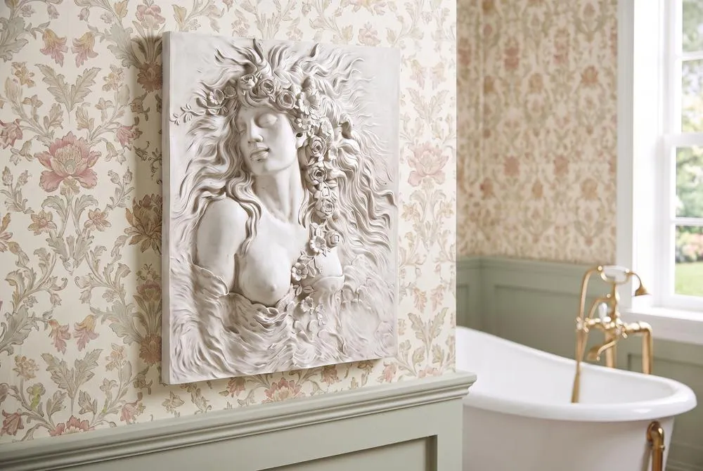 Shakespeare's Ophelia's Desire Wall Sculpture