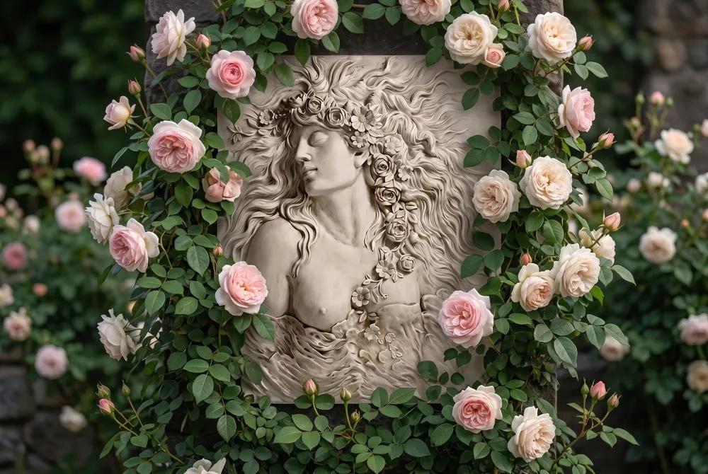 Shakespeare's Ophelia's Desire Wall Sculpture