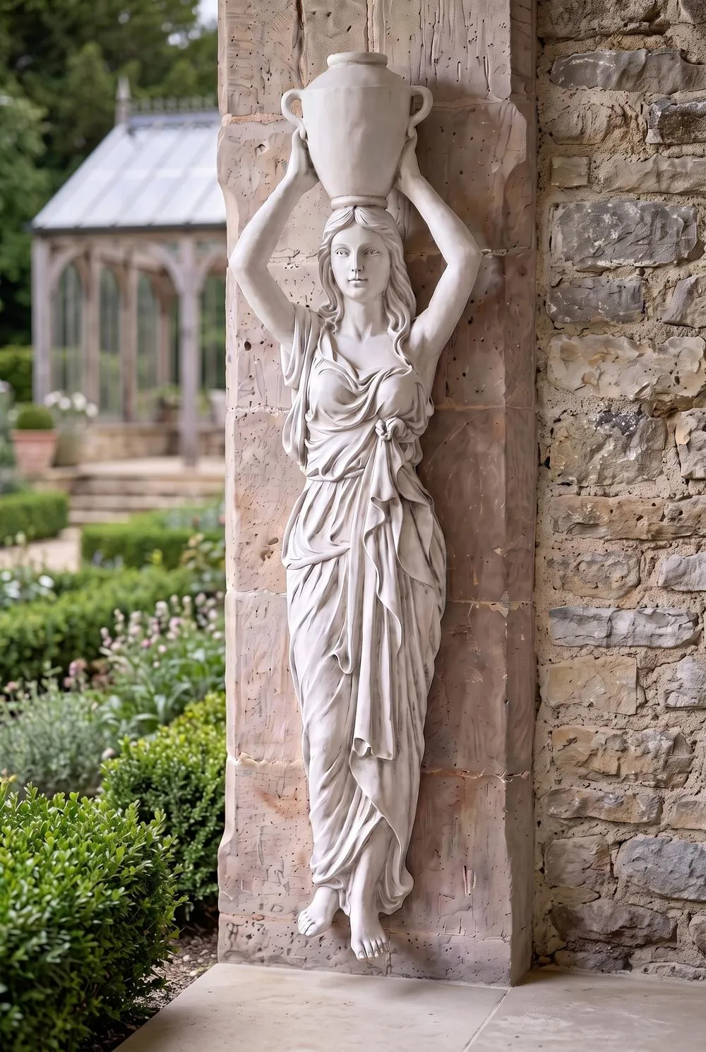 Dione the Divine Water Goddess Wall Sculpture: Each