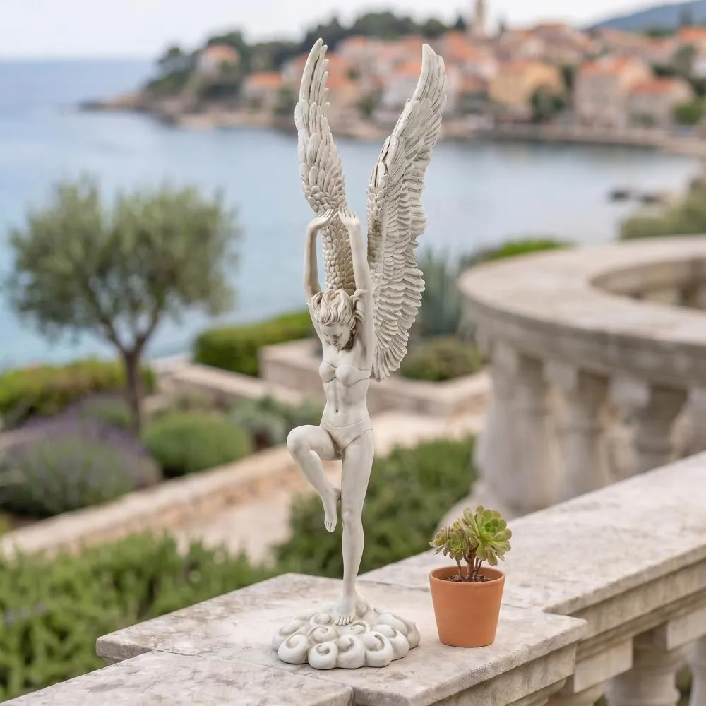 Heaven Free Fall Angel Statue