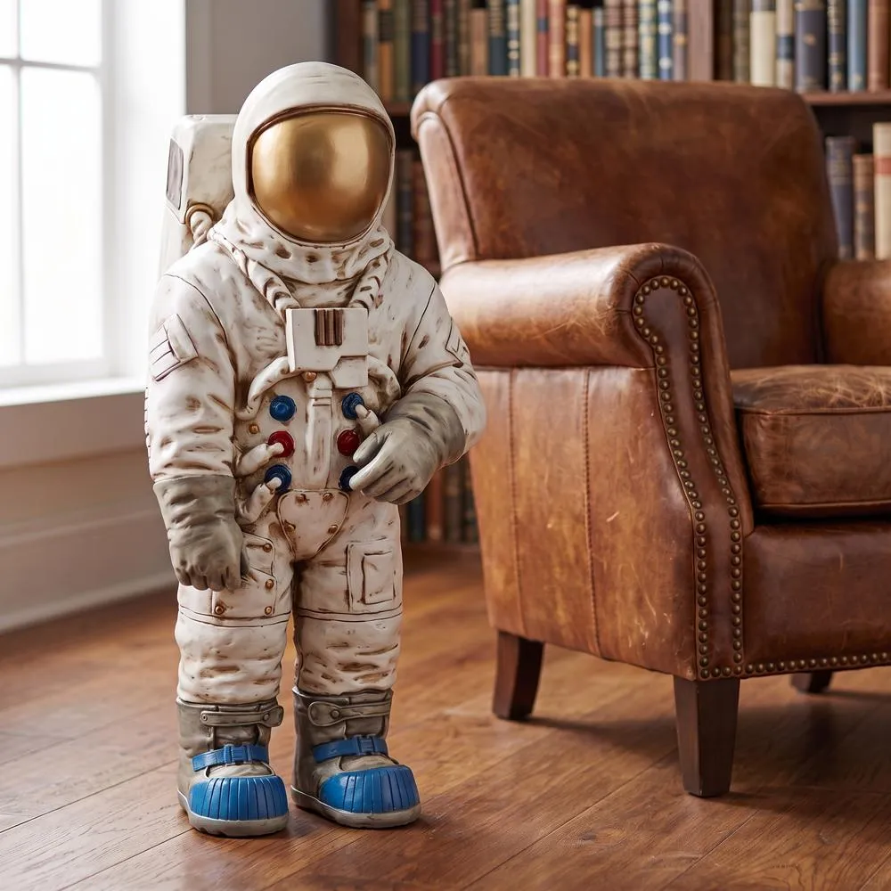Moon Man Astronaut Statue