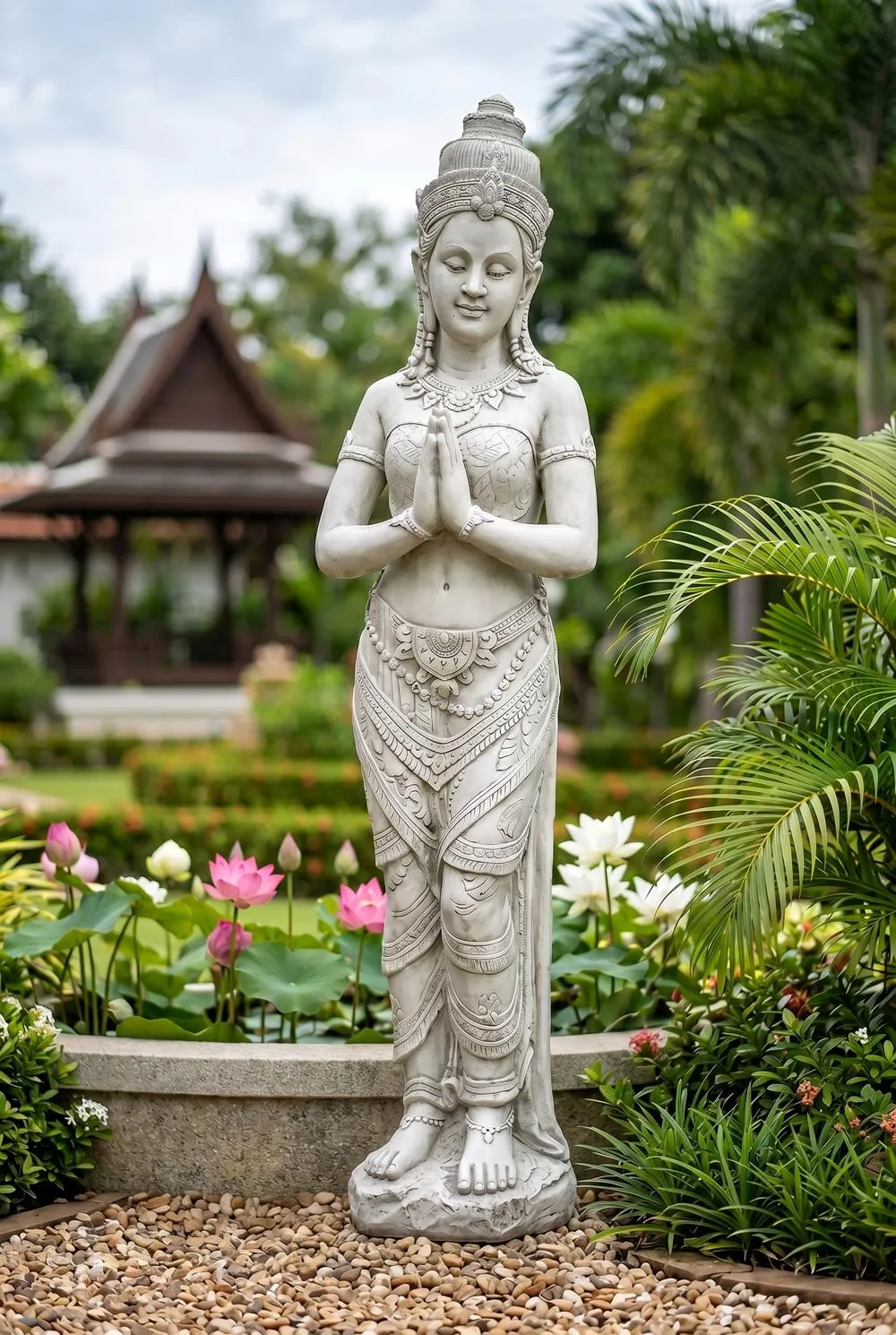 Thai Teppanom Beautiful Being Statue: Large