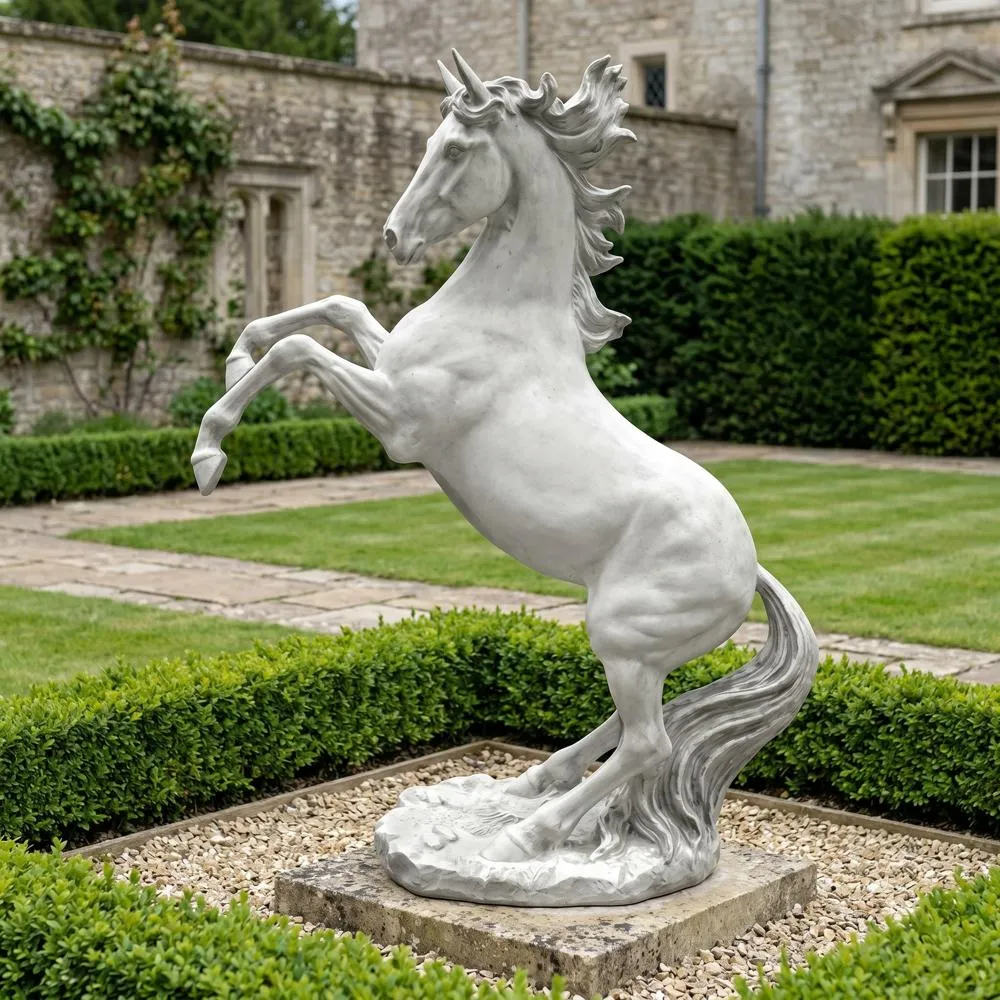Unbridled Power Equestrian Horse Statue: Grande