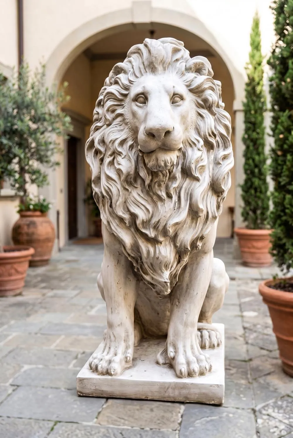 Lion of Florence Sentinel Statue