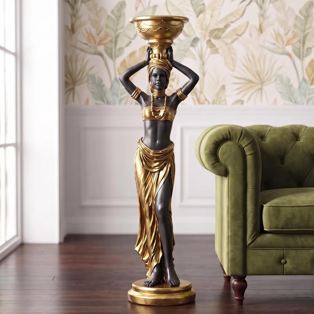Negresse Water Maiden Pedestal