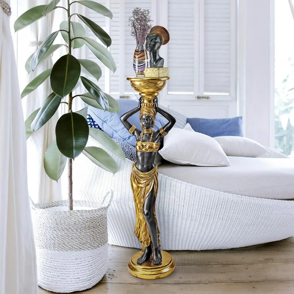 Negresse Water Maiden Pedestal