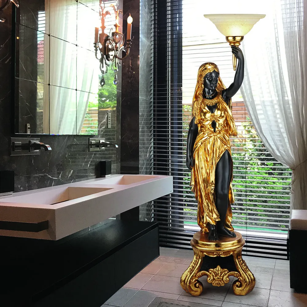 Arabesque Maiden Sculptural Floor Lamp