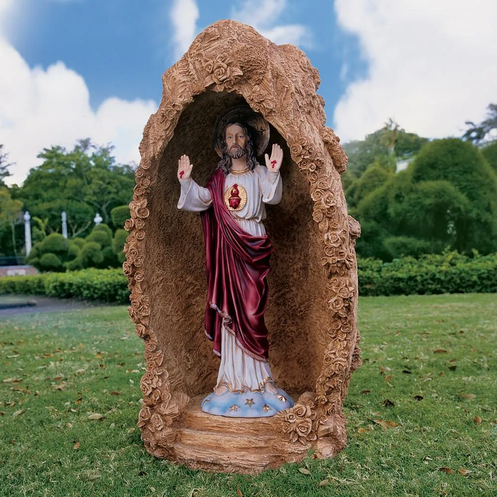Sacred Heart of Jesus Italian-Style Garden Statue