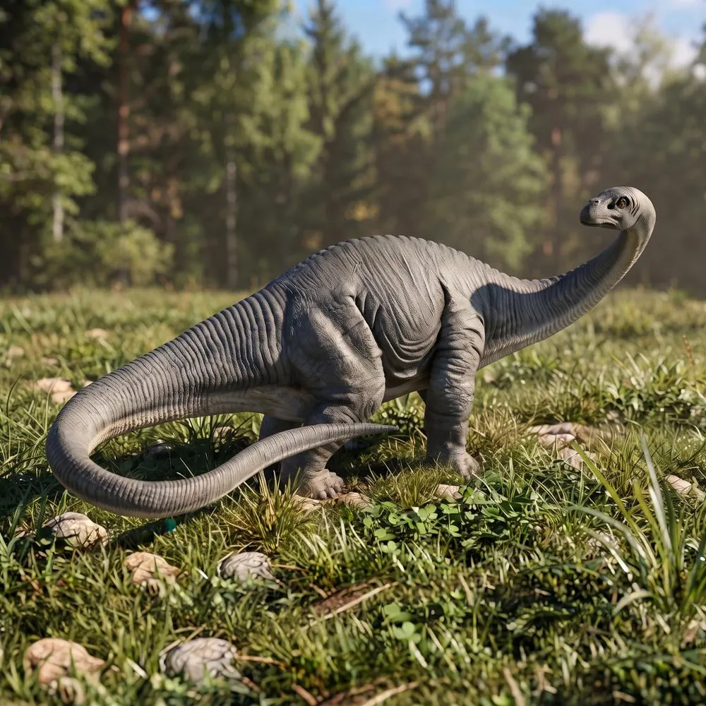 Apatosaurus Scaled Dinosaur Statue