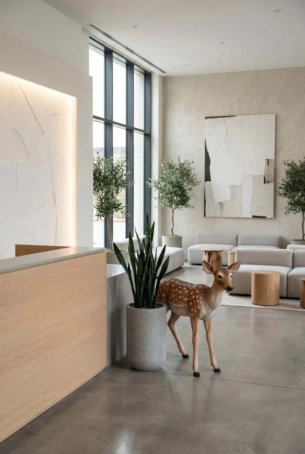 Spotted Deer, Forest Fawn Garden Statue