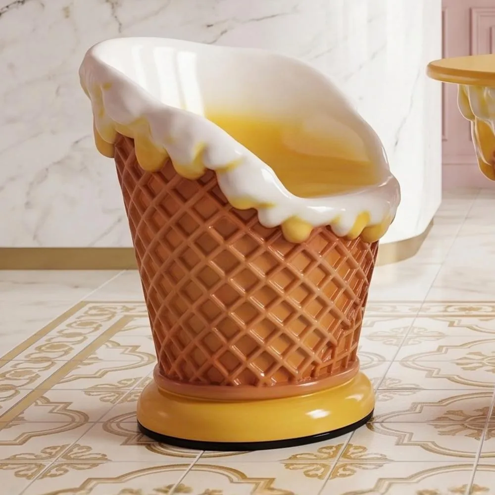 Ice Cream Parlor Sculptural Chair: Each