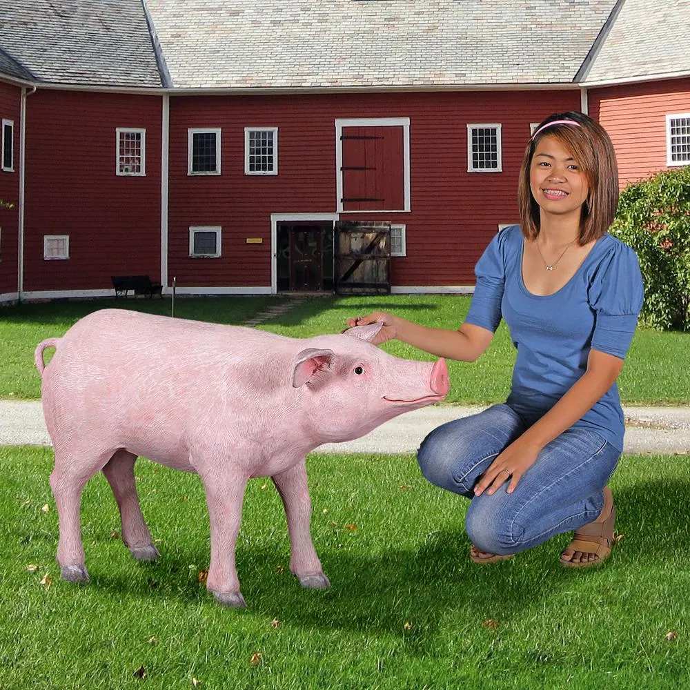 Porkchop the Pig, Lifesize Hog Statue
