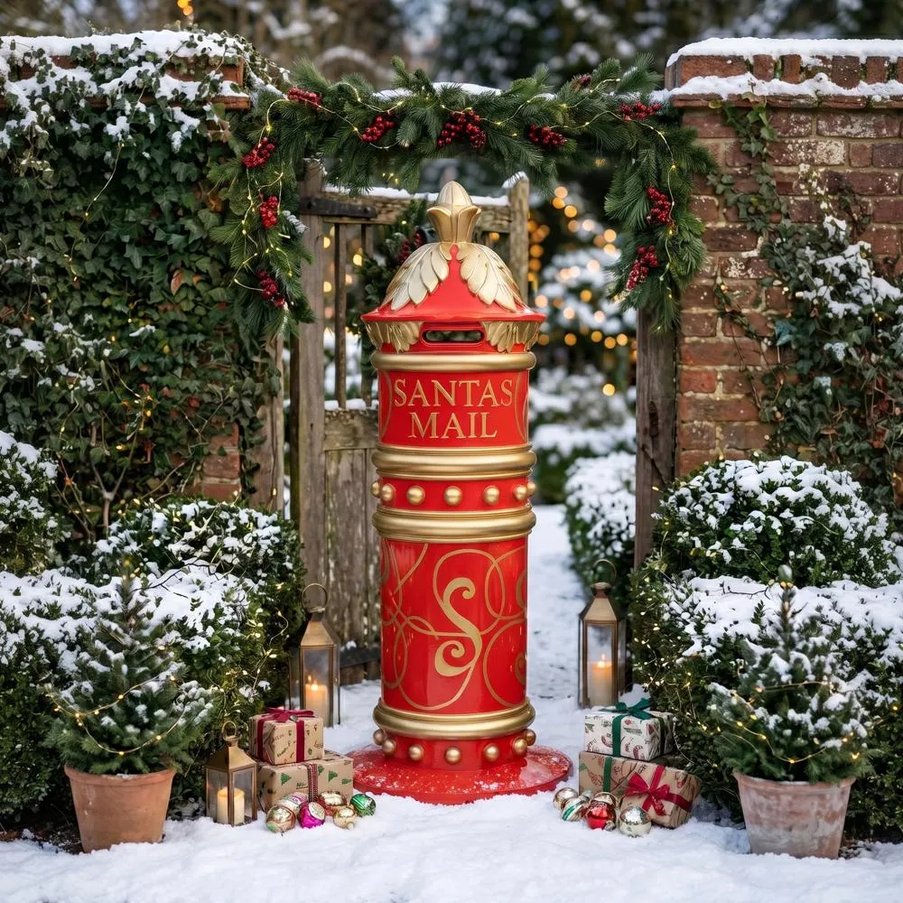 Santa's North Pole Holiday Mailbox