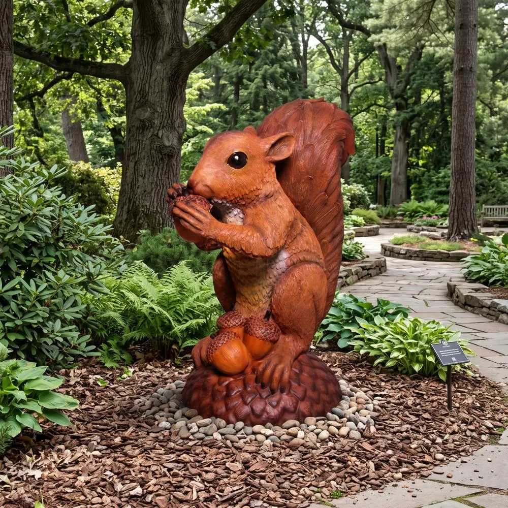 Wirral the Enormous Squirrel Statue