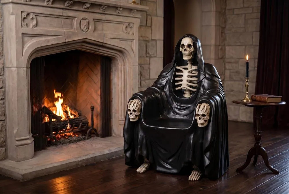 Seat of Death Grim Reaper Throne Chair