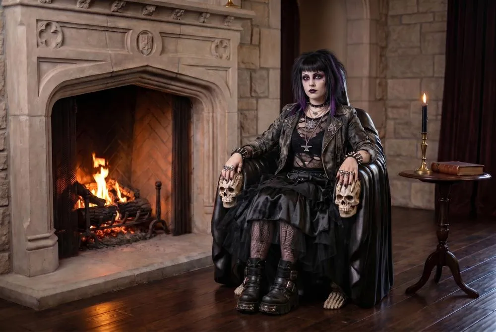 Seat of Death Grim Reaper Throne Chair