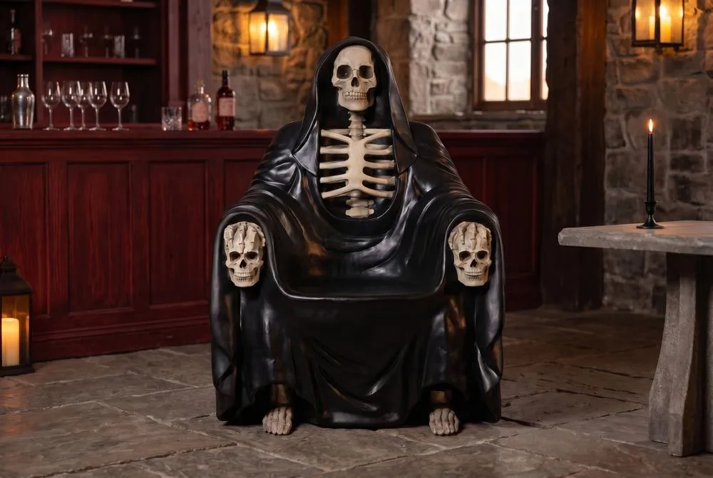 Seat of Death Grim Reaper Throne Chair