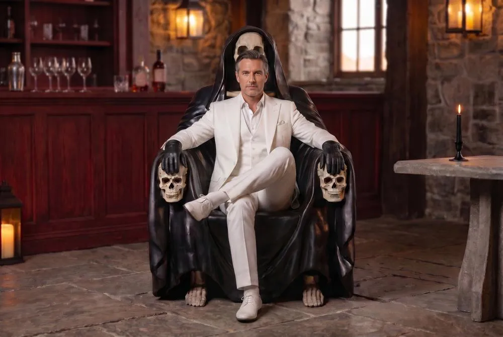 Seat of Death Grim Reaper Throne Chair
