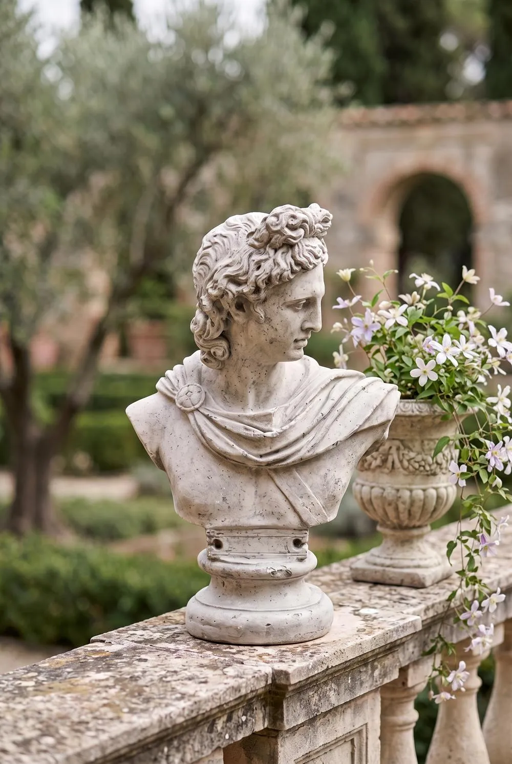 Apollo Belvedere, c. 350-325 BC: Grande Sculptural Bust