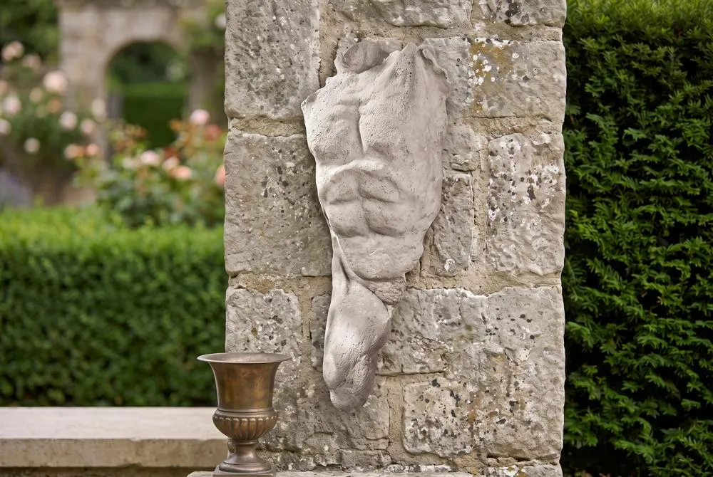 Alexander the Great Torso Wall Sculpture