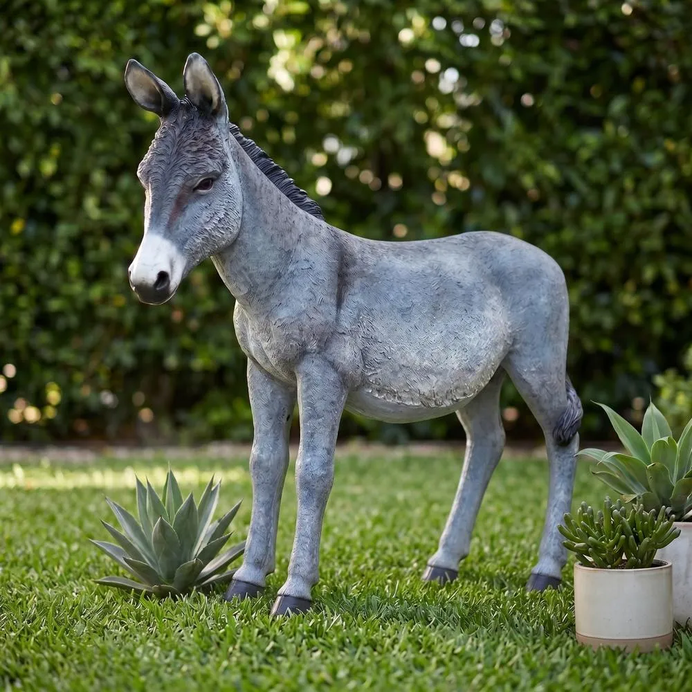 Beast of Burden Donkey Statue
