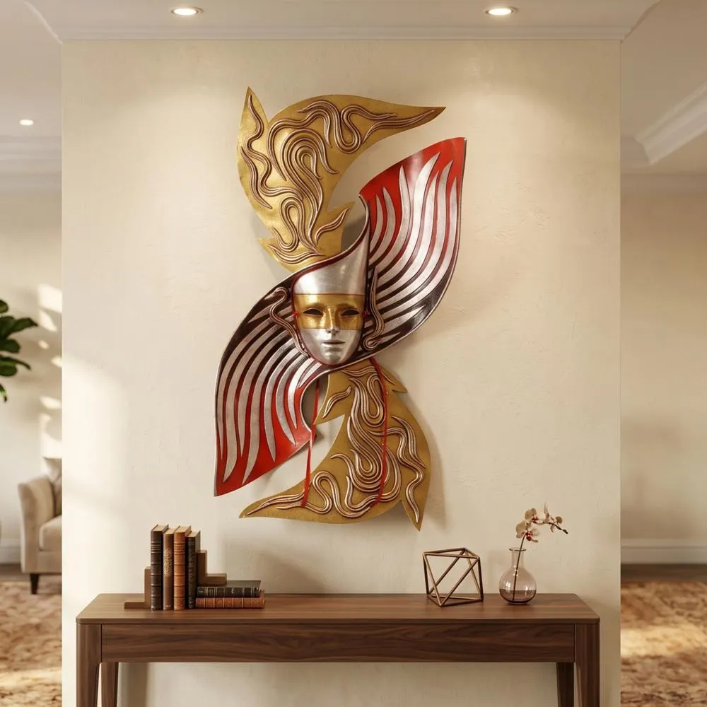 Ivrea Carnivale Mask Wall Sculpture
