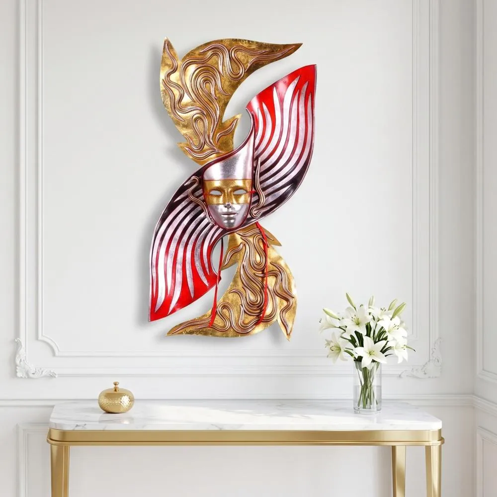 Ivrea Carnivale Mask Wall Sculpture
