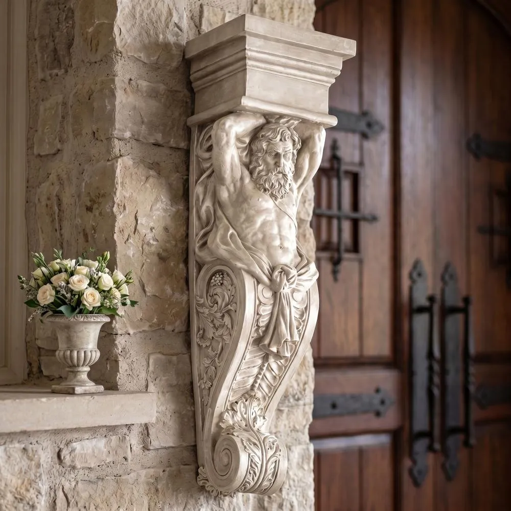 Telamon (Male) Wall Sculpture