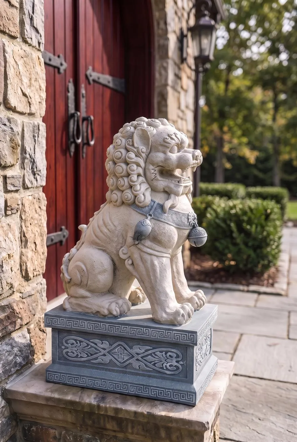 Giant Foo Dog of the Forbidden City Statue: Each