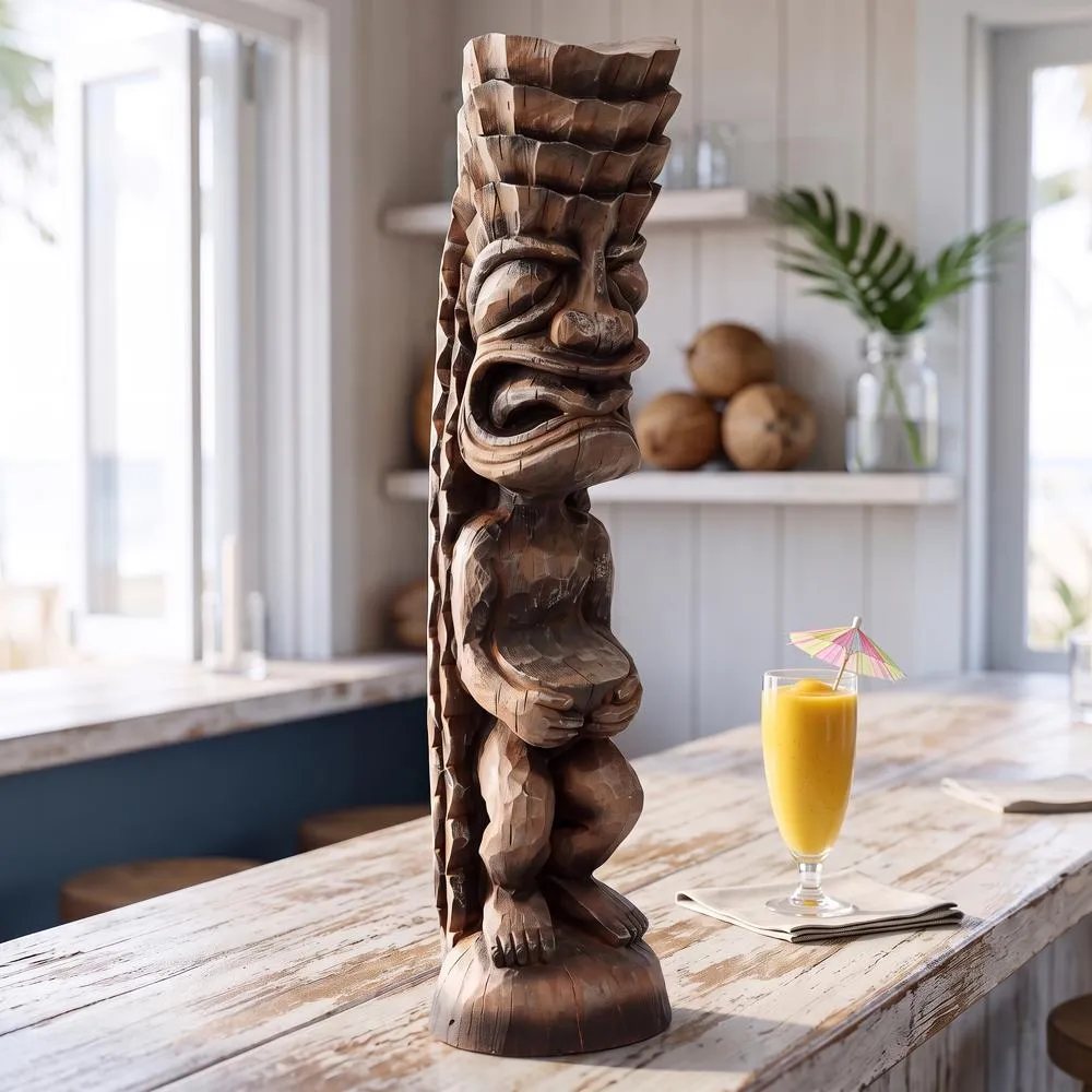 Tiki Gods Statue: The God of the Luau