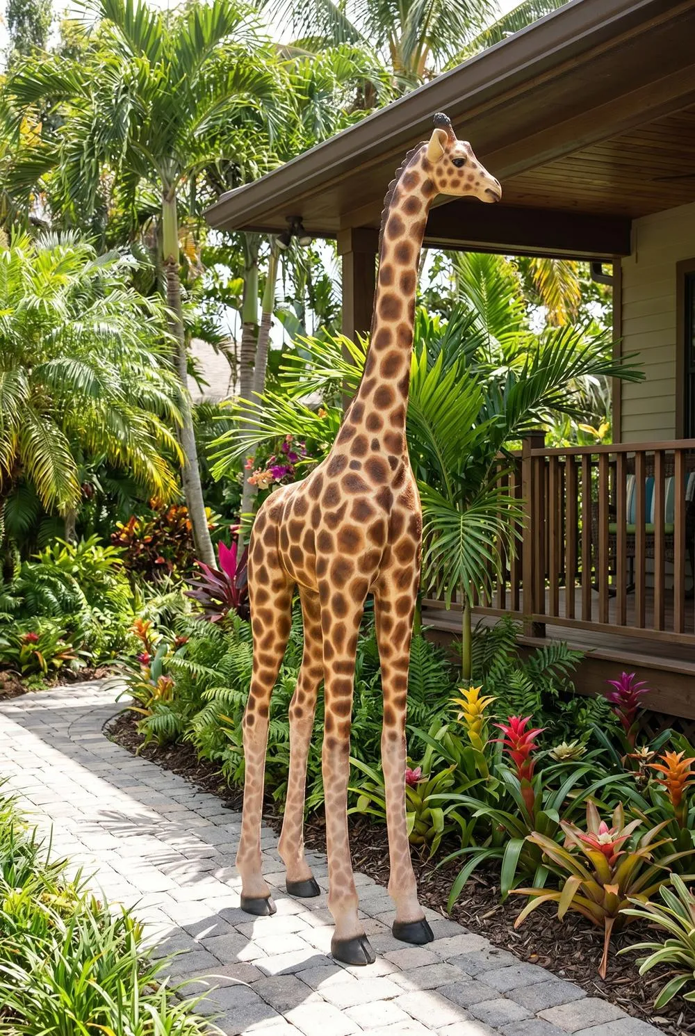 Mombasa the Garden Giraffe Statue
