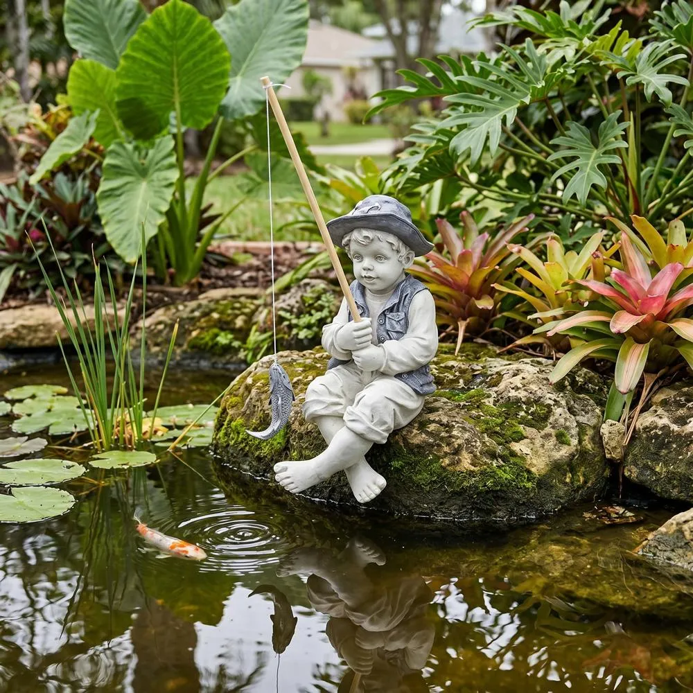 Frederic the Little Fisherman of Avignon Statue