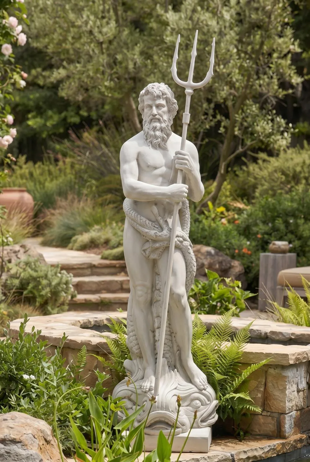 Poseidon God of the Sea Grand-Scale Statue