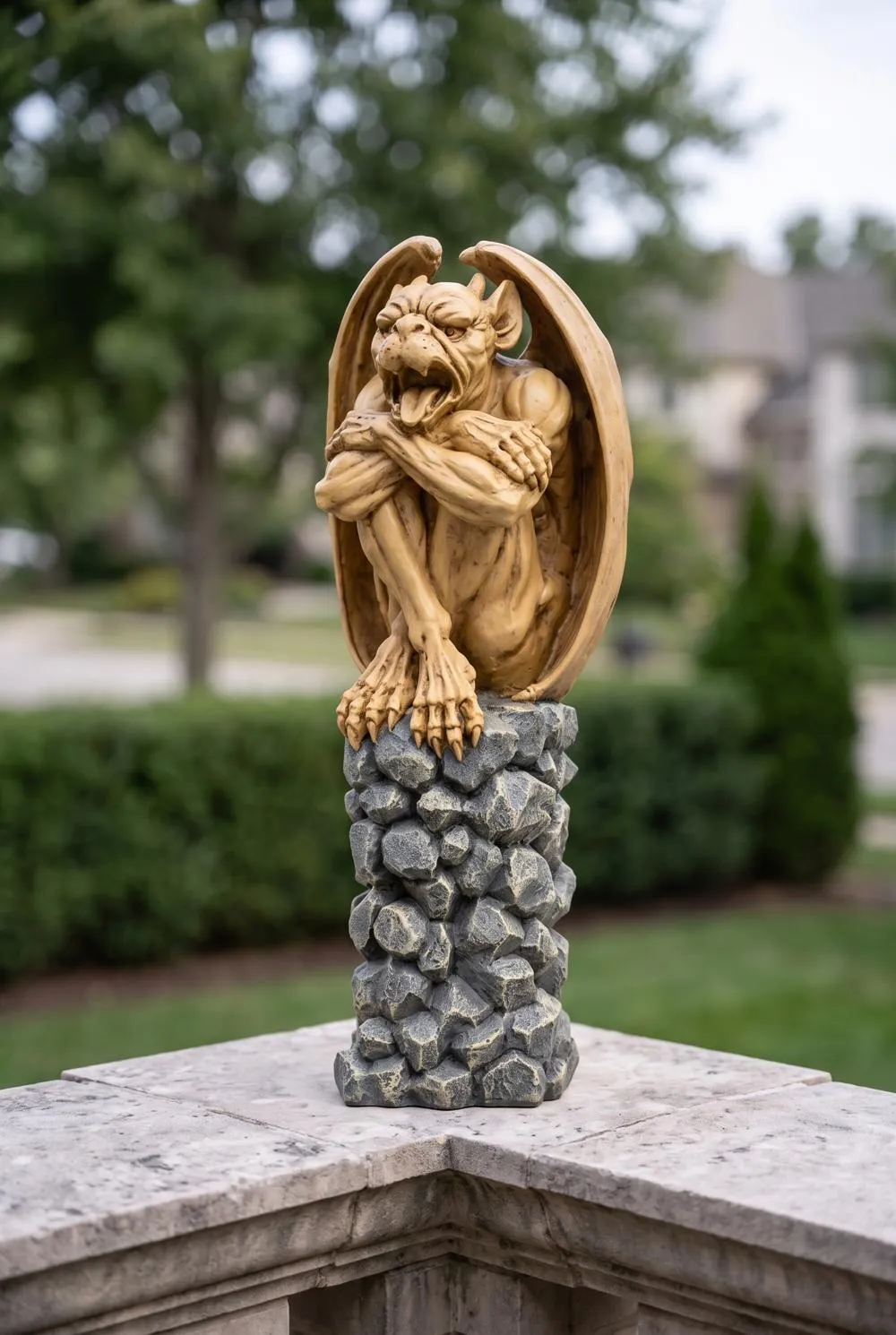 Trystan, Gargoyle Sentry of the Night Statue