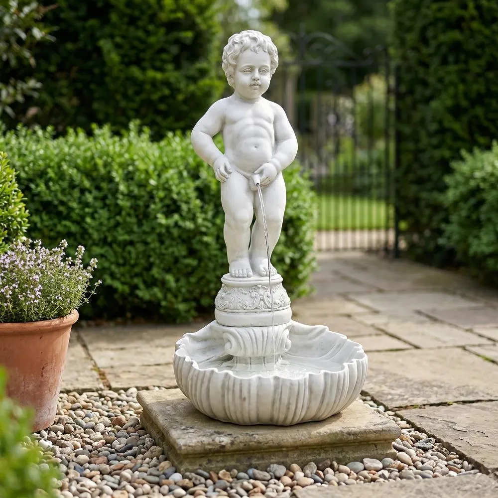 The Peeing Boy of Brussels Sculptural Fountain