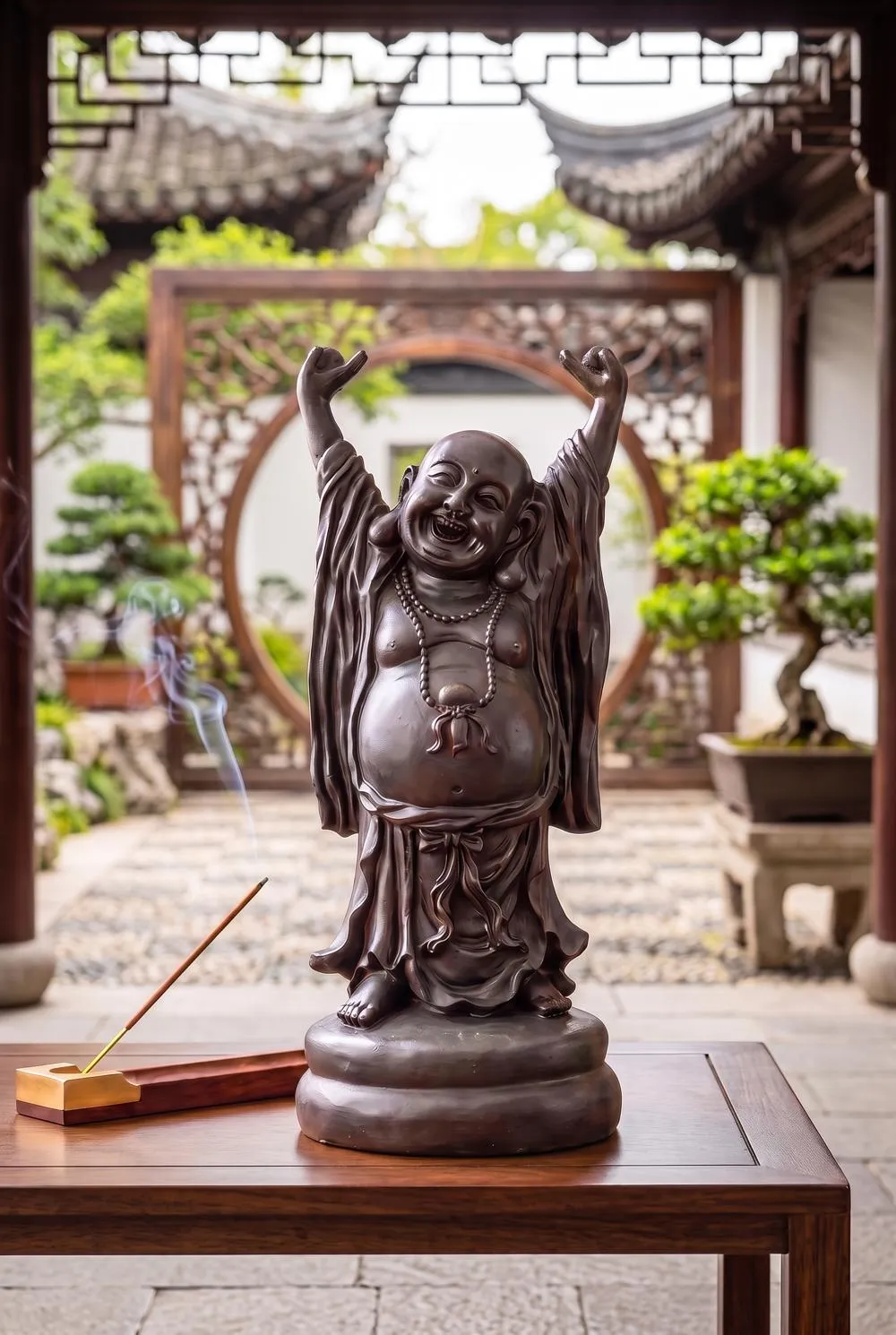 Jolly Hotei Sanctuary Statue