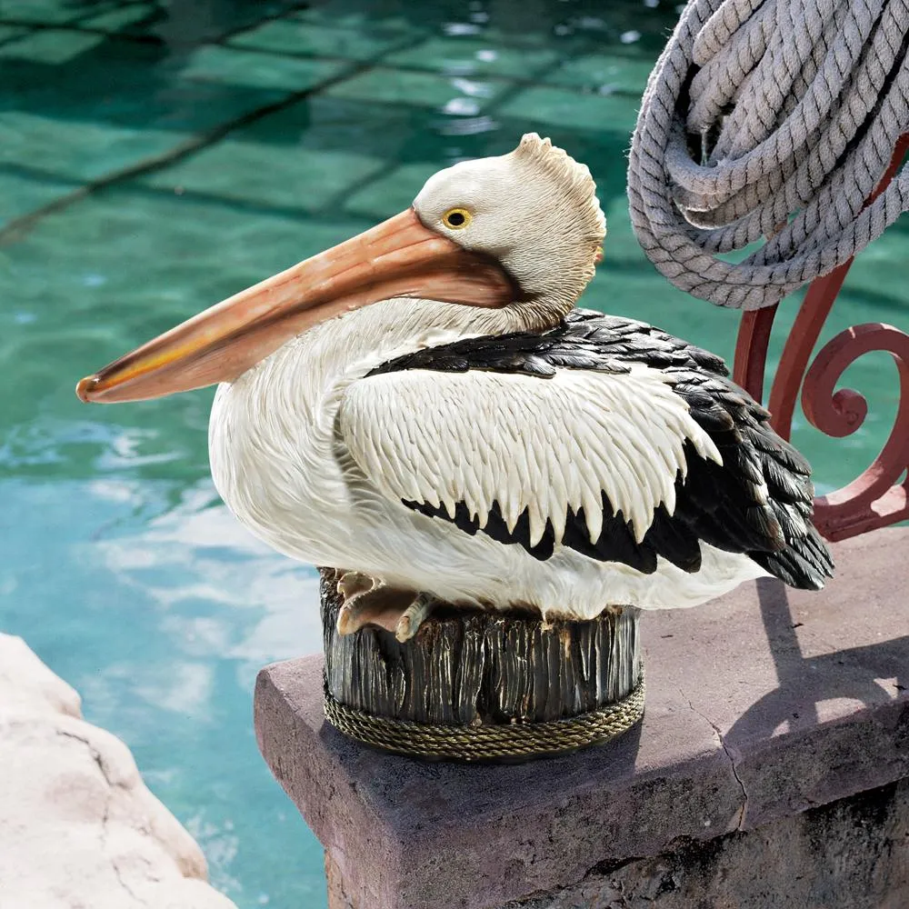 Dock of the Bay Pelican Statue: Each