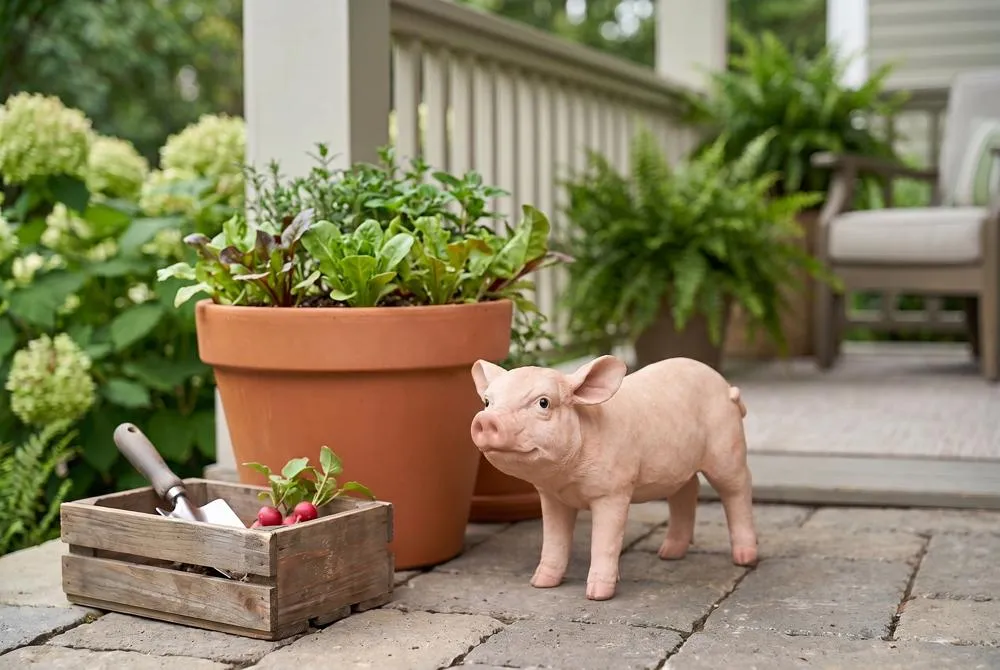 Porker the Piggy Garden Statue