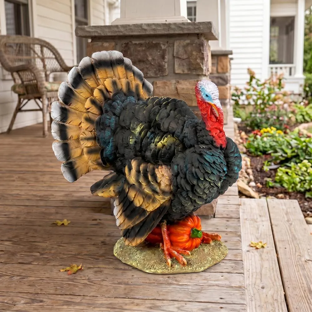 North American Turkey Statue