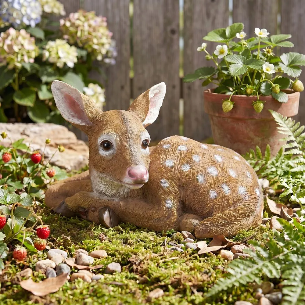 Hershel the Forest Fawn Baby Deer Statue