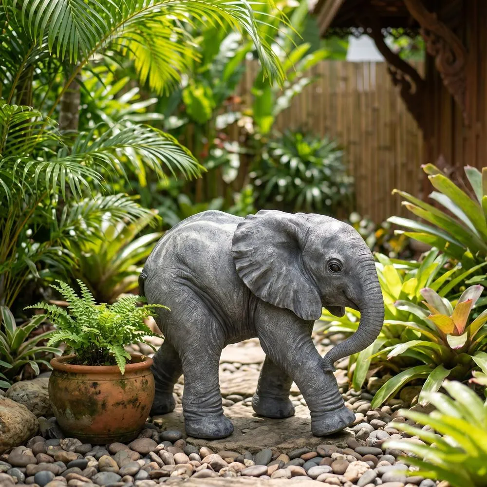 Eloise the Baby Calf Elephant Statue